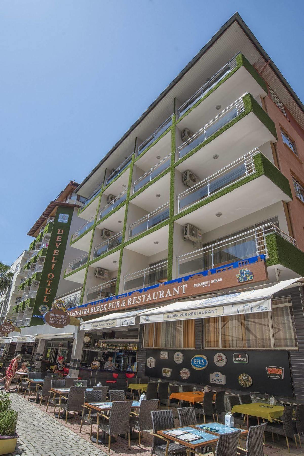 Kleopatra Develi Hotel Alanya Exterior foto